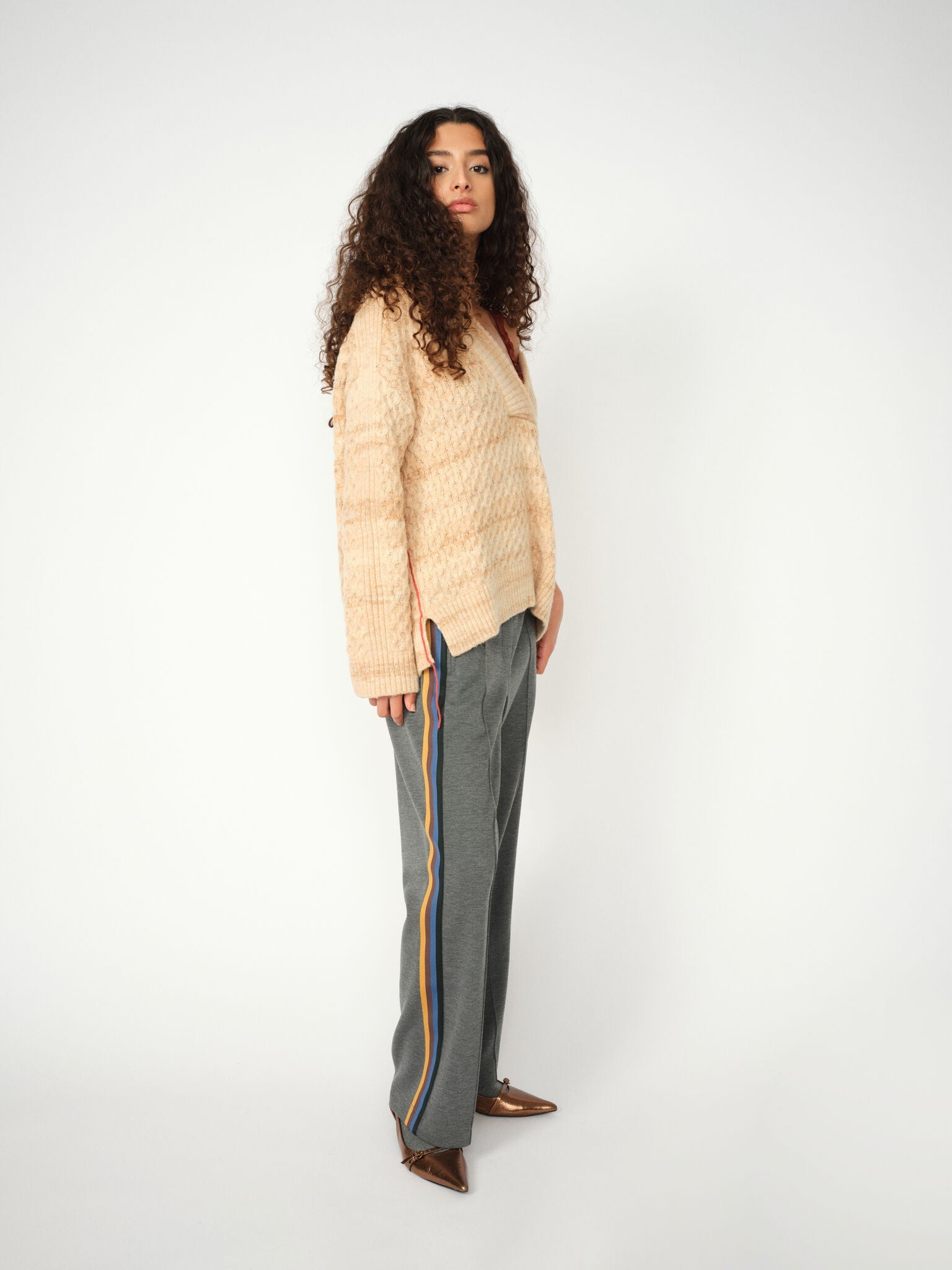 Modelshot / Grey Melange / Detail